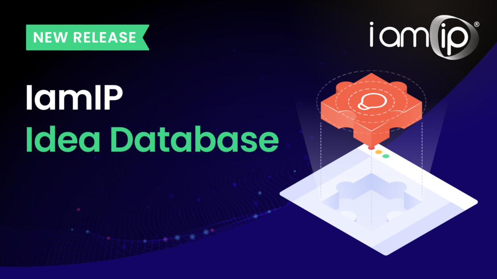 IamIP Idea Database New Release banner